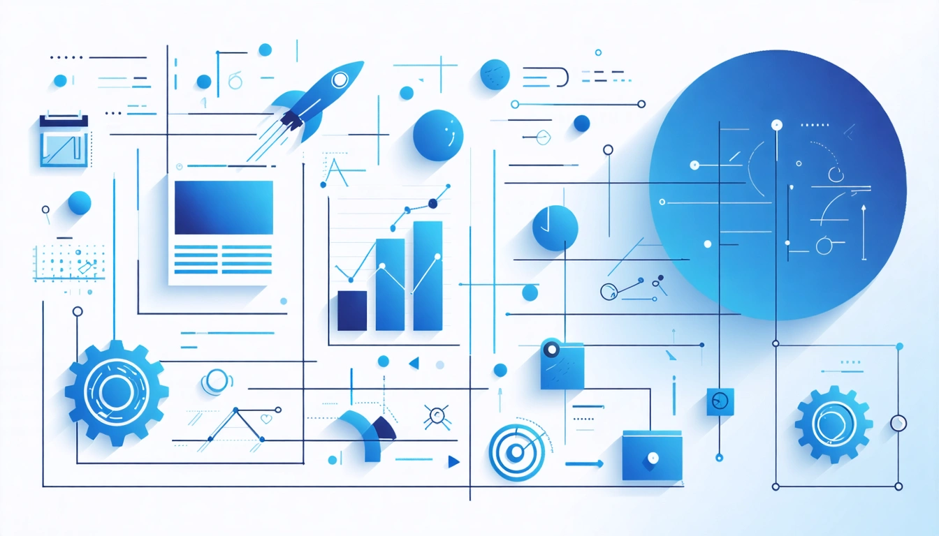 Ilustração sobre Gestão de Projetos, Metodologias Ágeis e Inovação