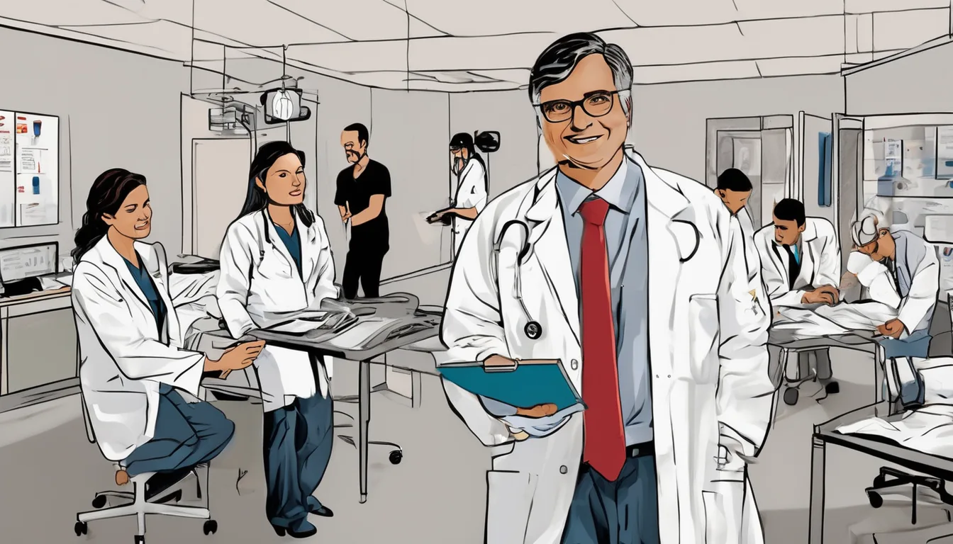 Ilustração sobre Como escolher a melhor MBA em Administração na Gestão de Clínicas, Hospitais e Indústrias da Saúde