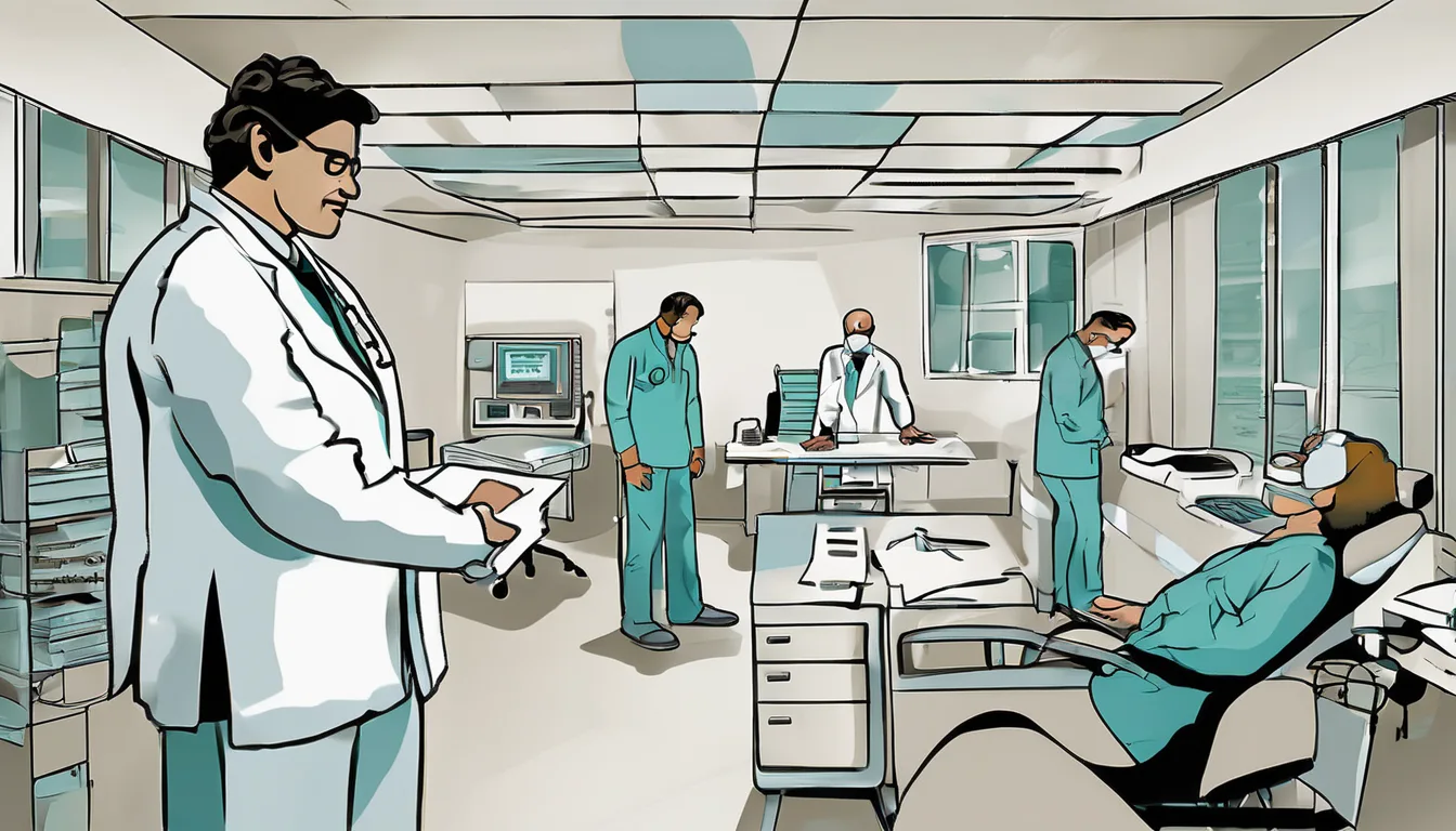 Ilustração sobre Carreira em Gestão da Saúde e Administração Hospitalar: valorização profissional e retorno do investimento