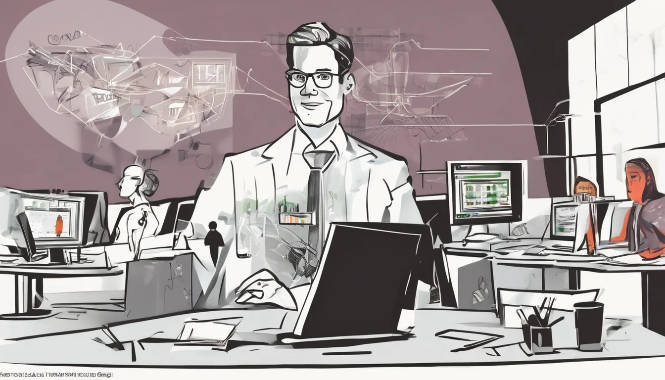 Ilustração sobre Como escolher a melhor MBA em Gestão de Negócios: Tecnologia e Transformação Digital