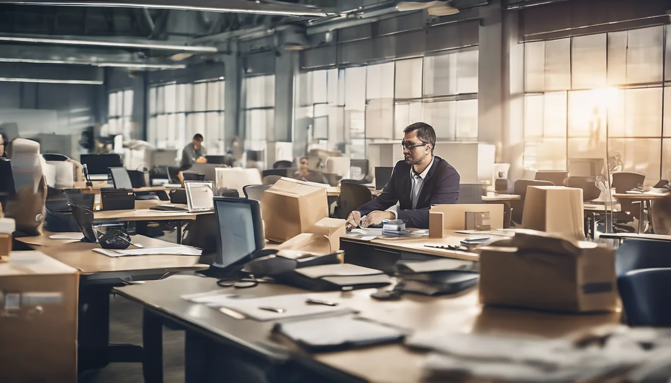 Ilustração sobre Mercado de trabalho para quem tem MBA em Gestão Industrial, Logística e Qualidade