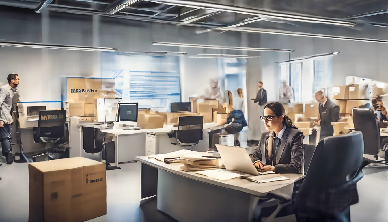 Ilustração sobre MBA em Gestão da Produção em Logística