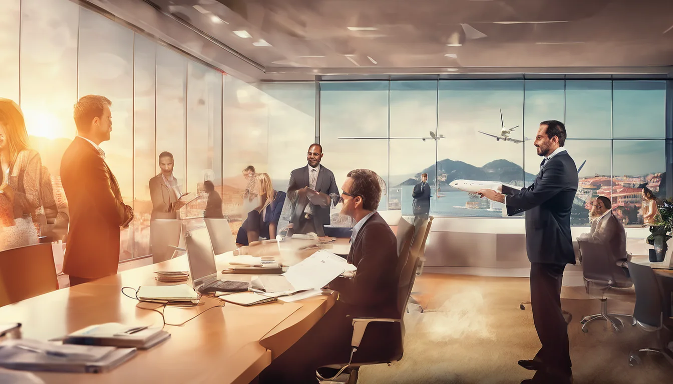 Ilustração sobre MBA em Gestão de Turismo