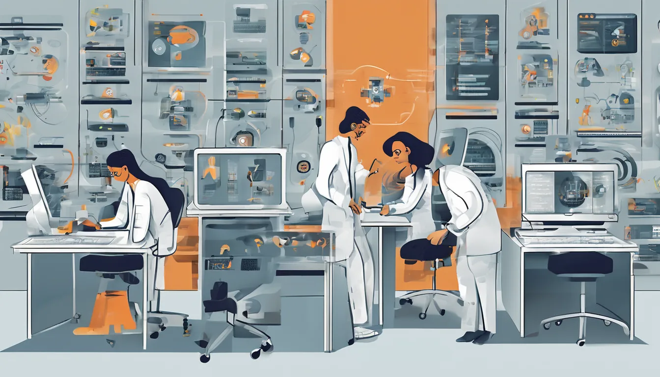 Ilustração sobre Inteligência Artificial e Gestão de Processos: tendências, desafios e oportunidades para especialistas
