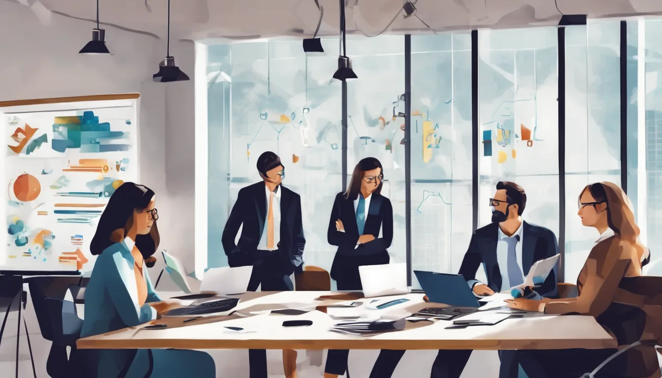 Ilustração sobre Como escolher a melhor MBA em Inteligência Artificial e Sustentabilidade