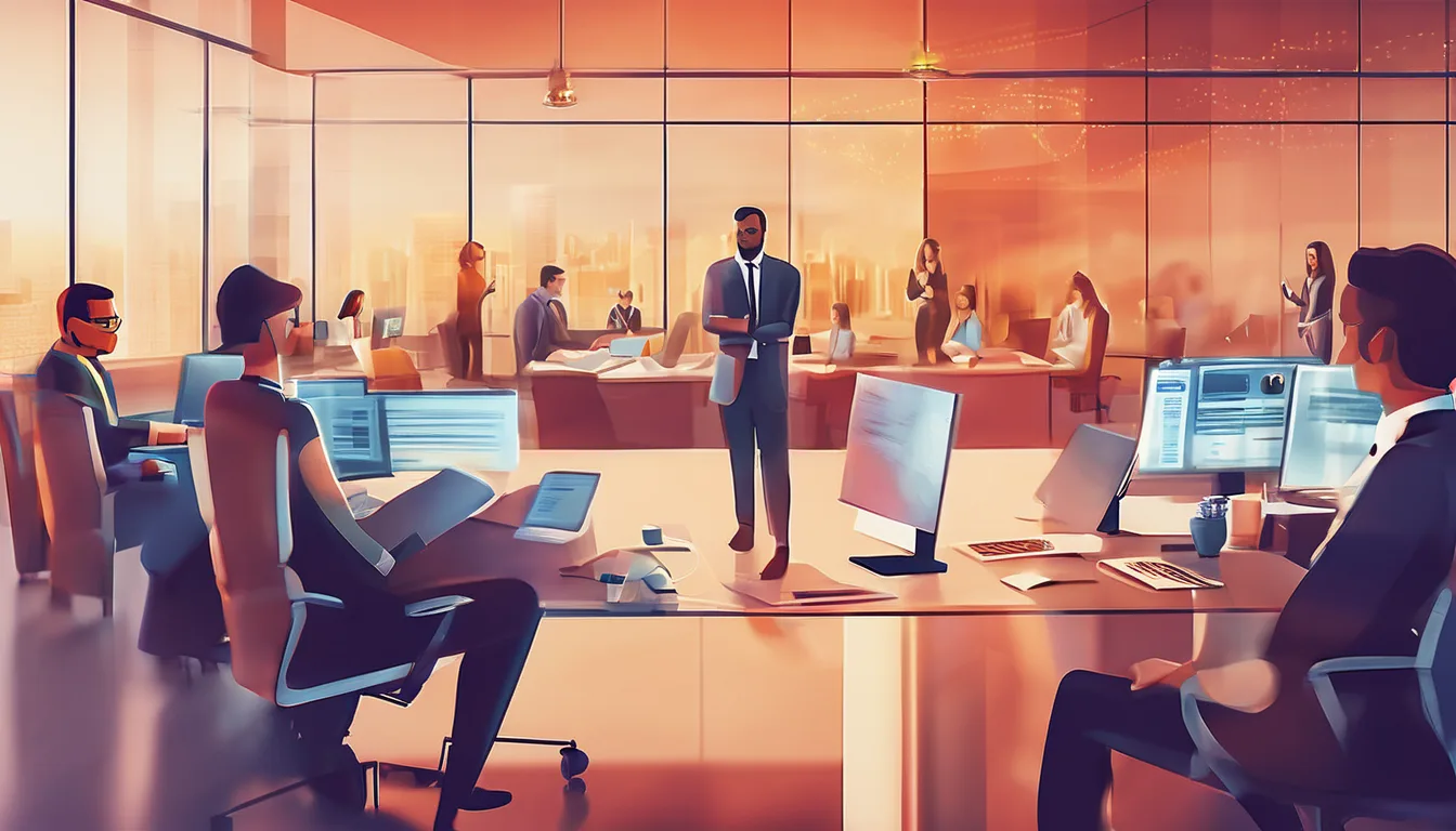 Ilustração sobre Mercado de trabalho para quem tem MBA em Inteligência Artificial