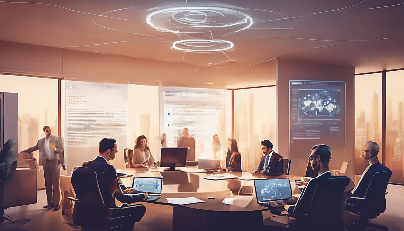 Ilustração sobre Mercado de trabalho para quem tem MBA em Inteligência Artificial e Transformação Digital