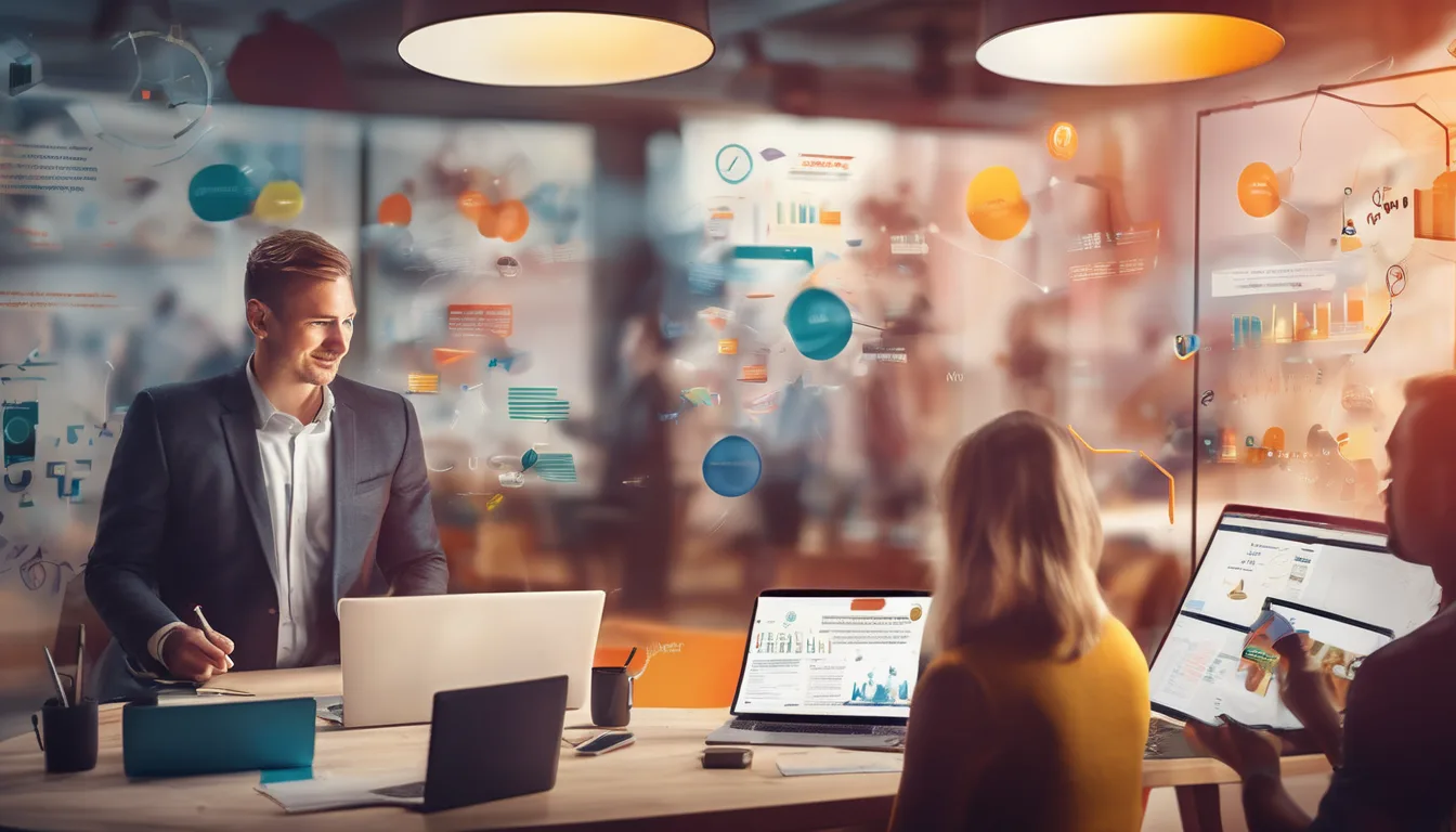 Ilustração sobre Grade curricular da MBA em Marketing, Branding e Growth