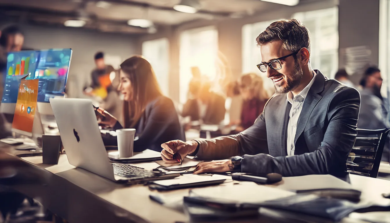 Ilustração sobre MBA em Marketing Digital e Novas Mídias