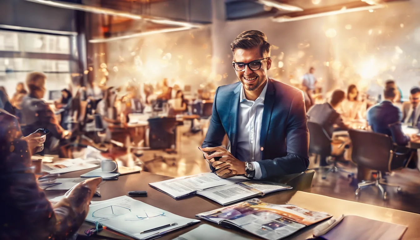 Ilustração sobre MBA em Marketing e Varejo