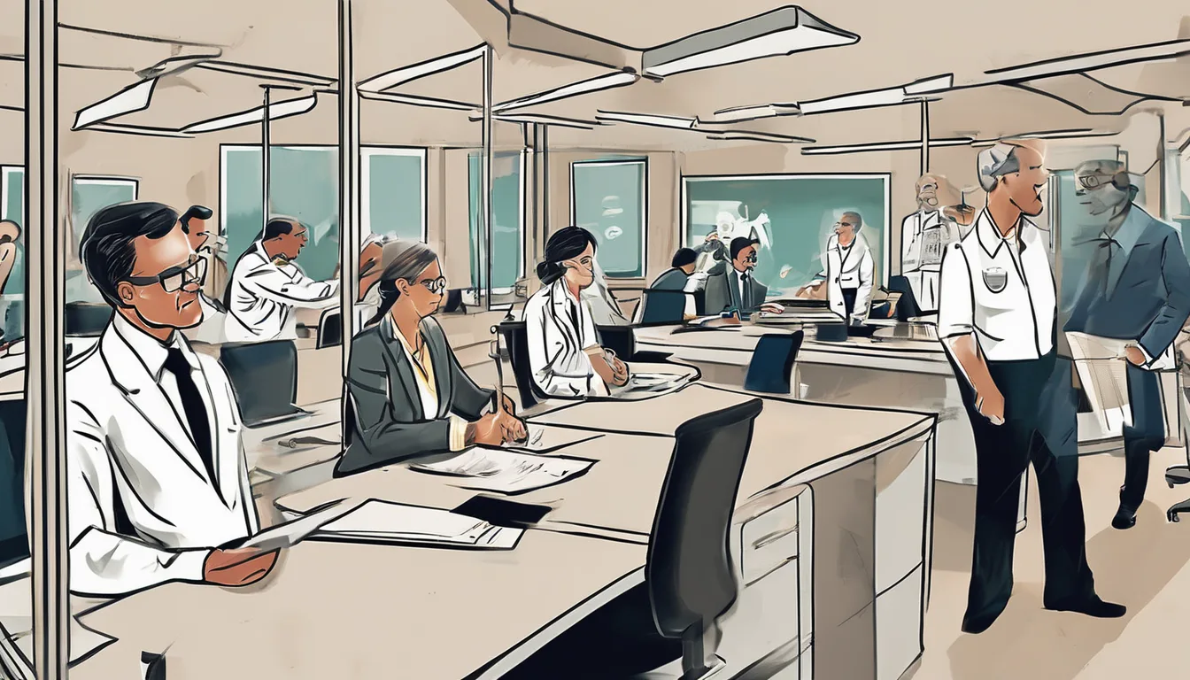 Ilustração sobre Carreira em Assistência Social e Saúde Pública: valorização profissional e retorno do investimento