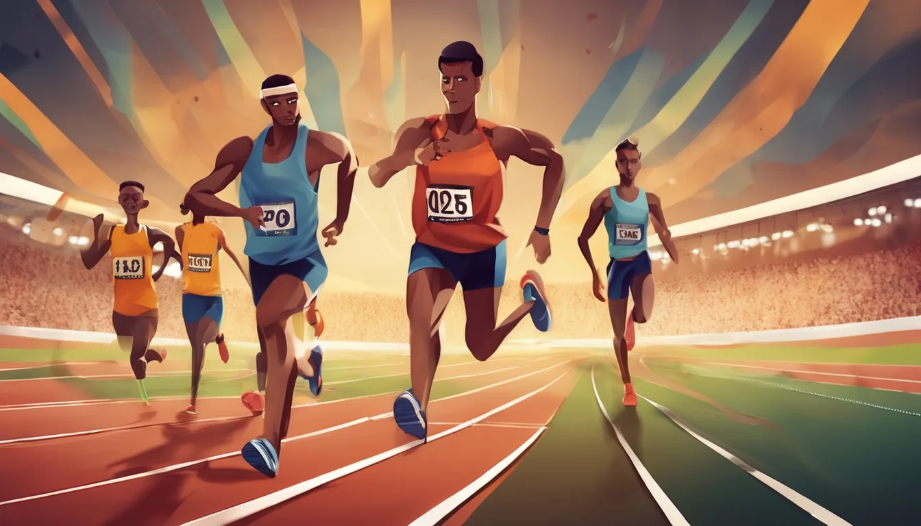 Ilustração sobre Quanto ganha quem tem Pós-Graduação em Atletismo