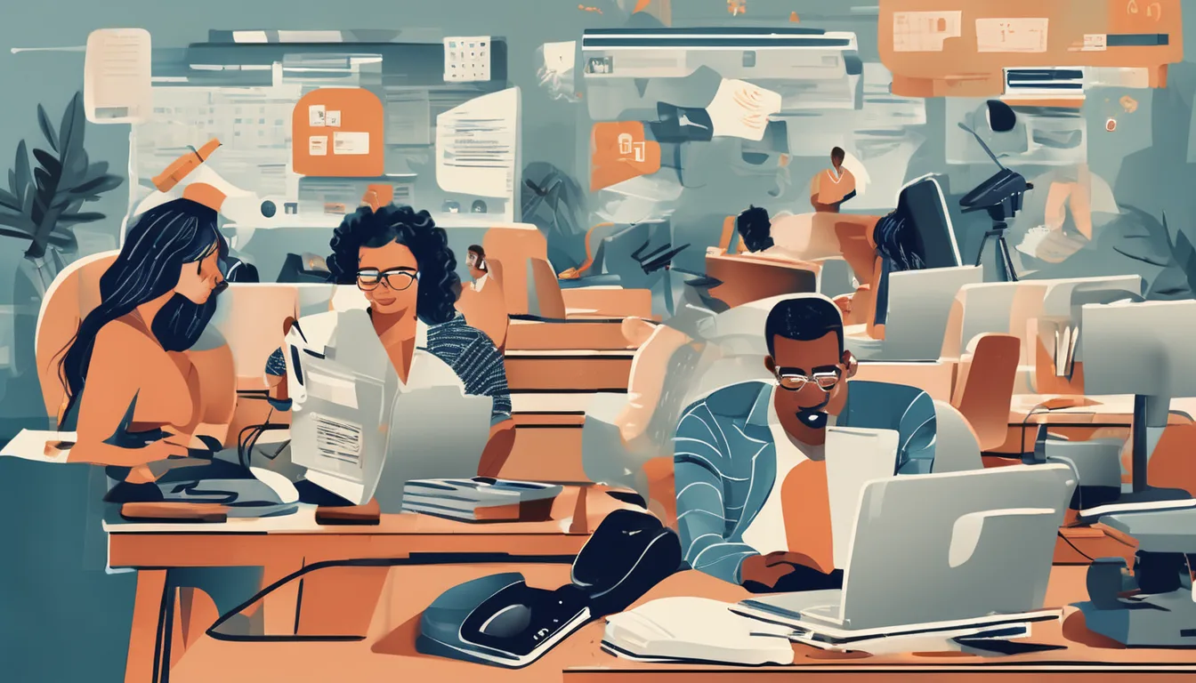 Ilustração sobre Mercado de trabalho para quem tem Pós-Graduação em Comunicação e Informação Educacional e Empresarial