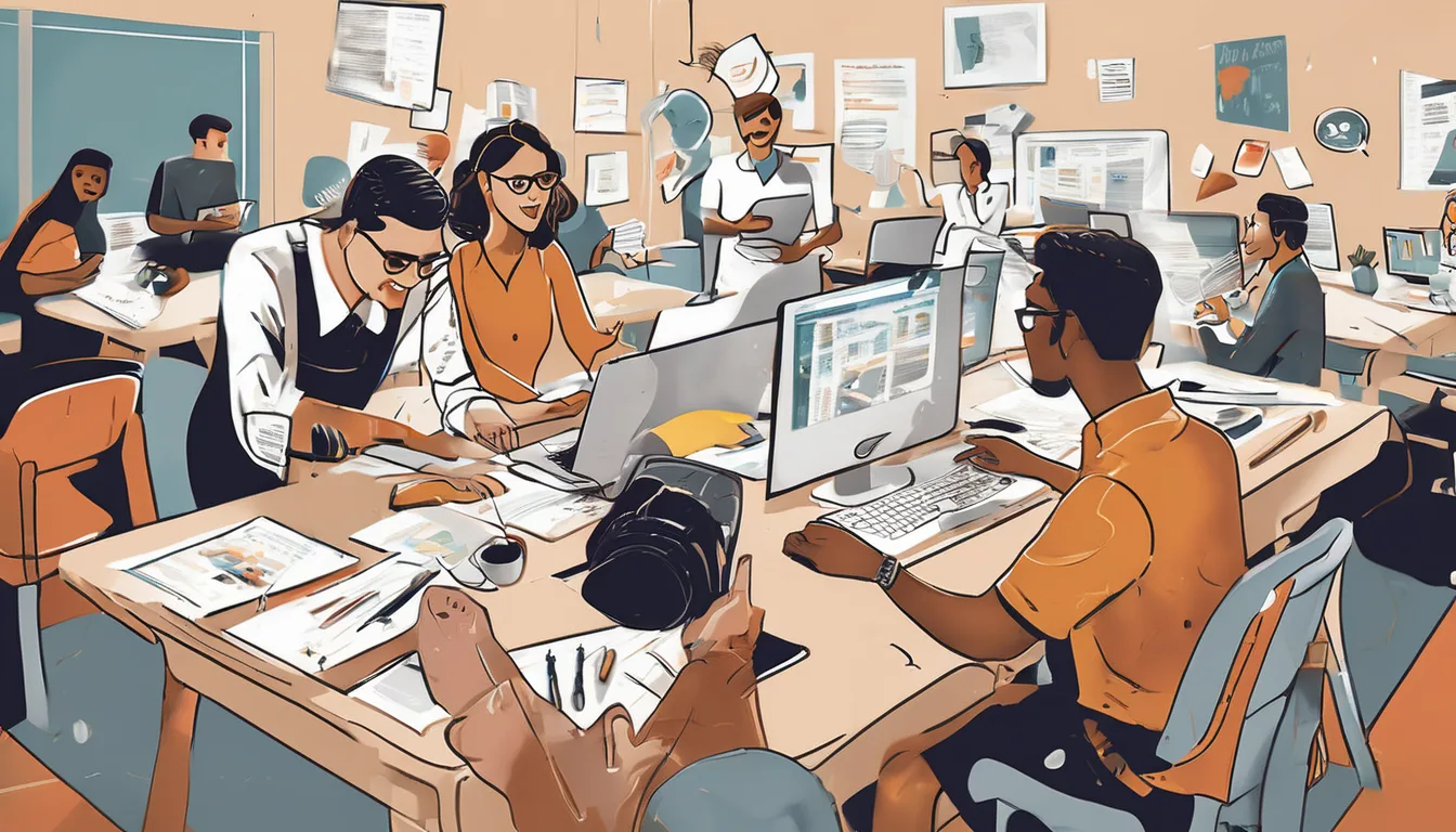 Ilustração sobre Como escolher a melhor Pós-Graduação em Comunicação Empresarial