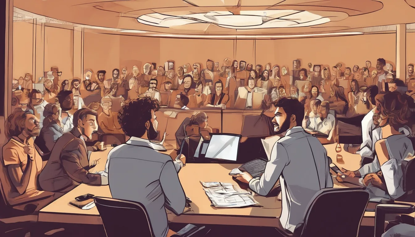 Ilustração sobre O que faz um especialista em Comunicação Social e Oratória