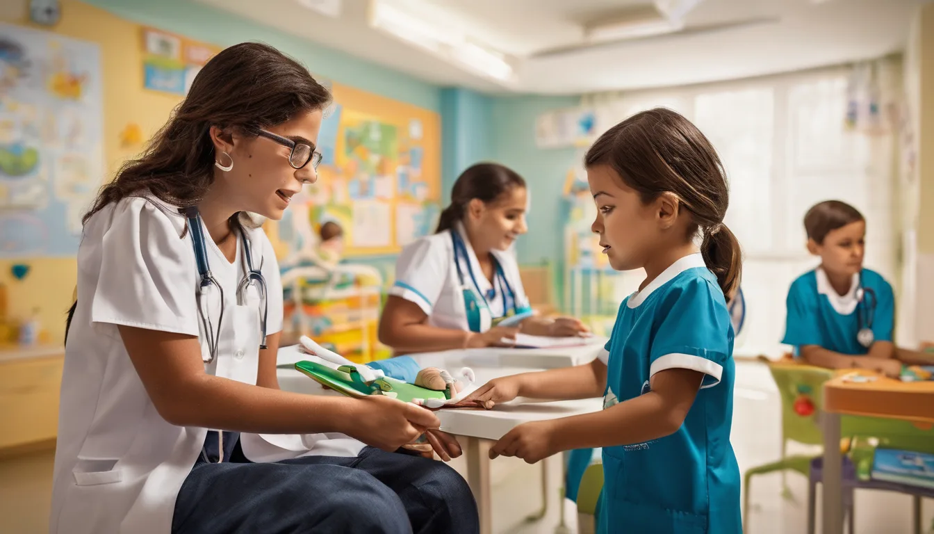 Ilustração sobre Grade curricular da Pós-Graduação em Educação e Saúde Infantil