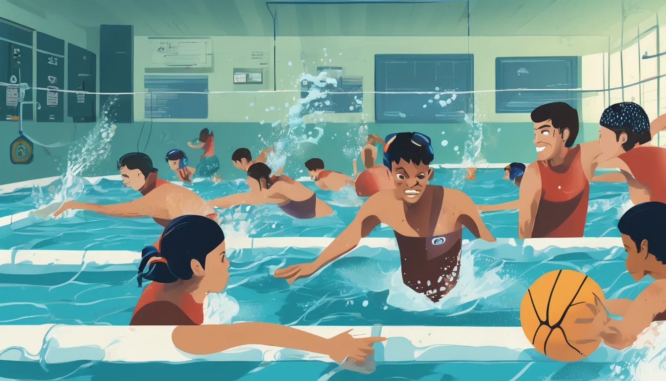 Ilustração sobre Quanto ganha quem tem Pós-Graduação em Educação Física com Ênfase em Esportes Aquáticos