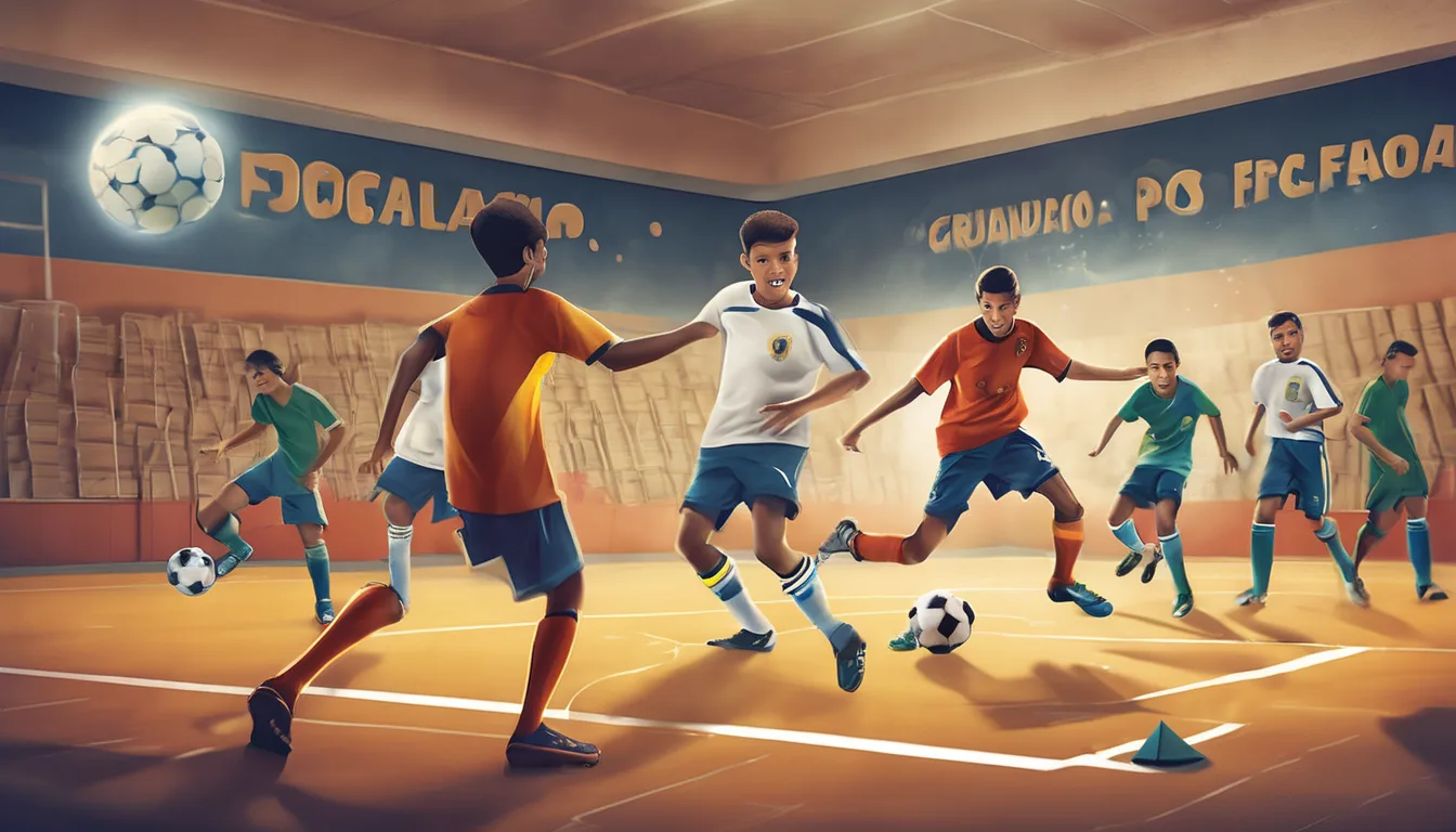 Ilustração sobre Grade curricular da Pós-Graduação em Educação Física com Ênfase em Futebol e Futsal