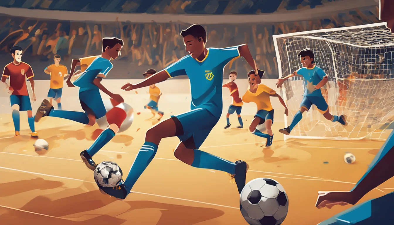 Ilustração sobre Quanto ganha quem tem Pós-Graduação em Educação Física com Ênfase em Futebol e Futsal