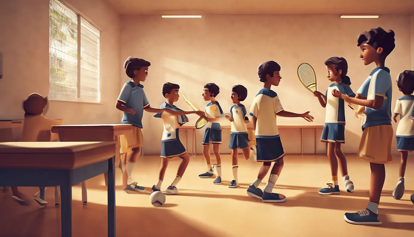 Ilustração sobre Grade curricular da Pós-Graduação em Educação Física com Ênfase em Handebol