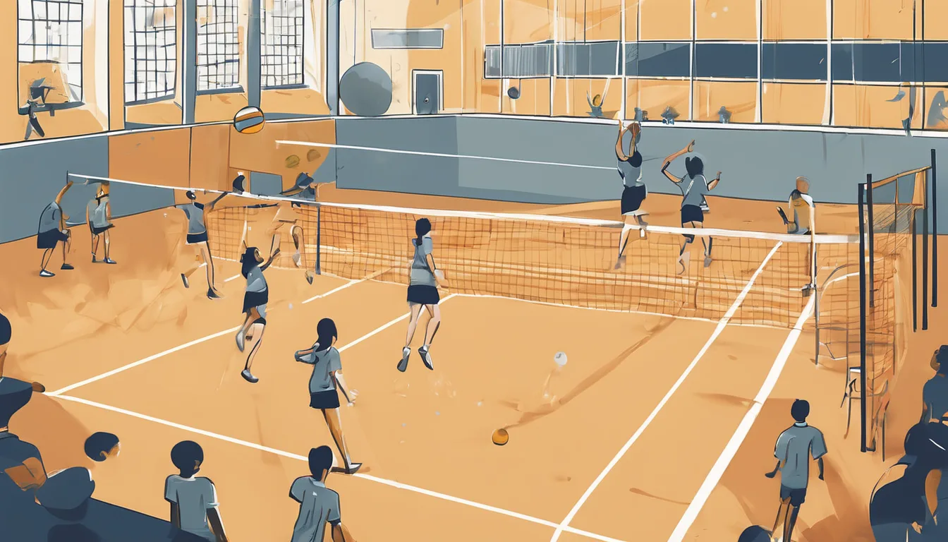 Ilustração sobre Como escolher a melhor Pós-Graduação em Educação Física com Ênfase em Voleibol