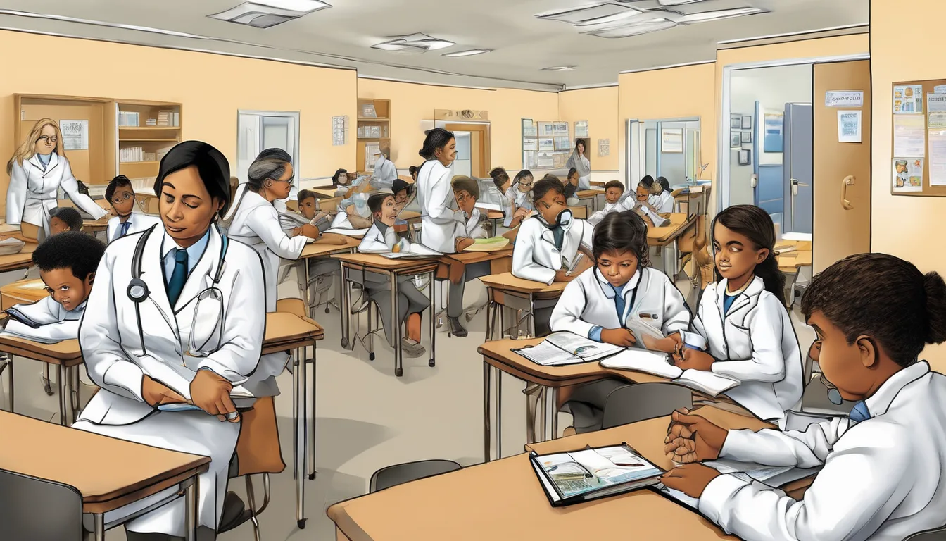 Ilustração sobre Carreira em Educação Hospitalar: valorização profissional e retorno do investimento