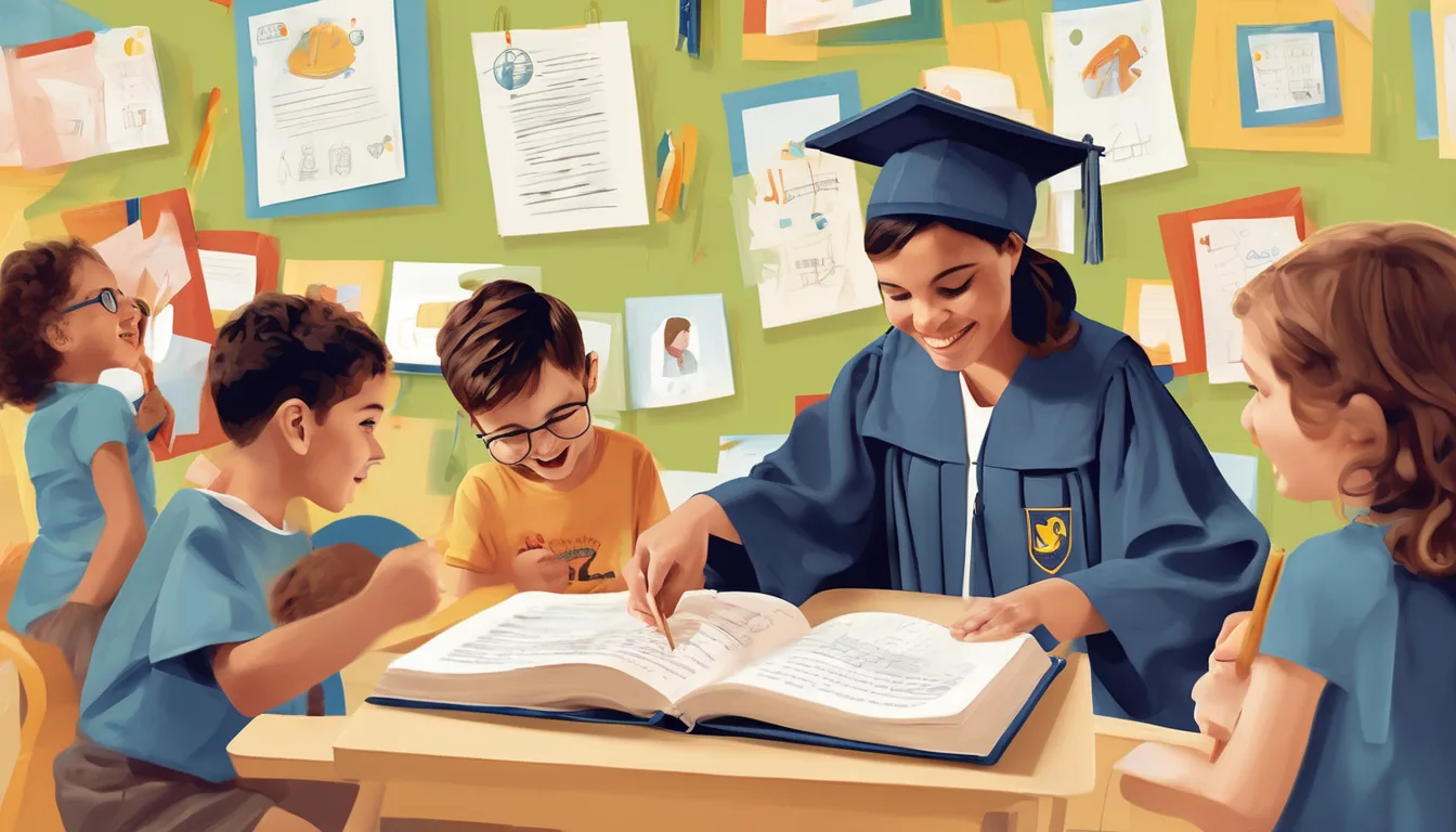 Ilustração sobre Como escolher a melhor Pós-Graduação em Educação Infantil com Ênfase em Alfabetização e Letramento