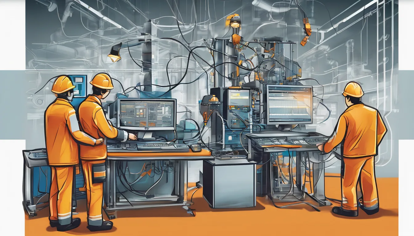 Ilustração sobre Mercado de trabalho para quem tem Pós-Graduação em Engenharia de Automação e Eletrônica Industrial