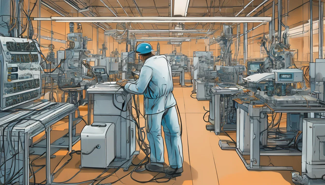Ilustração sobre Engenharia de Automação e Eletrônica Industrial: tendências, desafios e oportunidades para especialistas