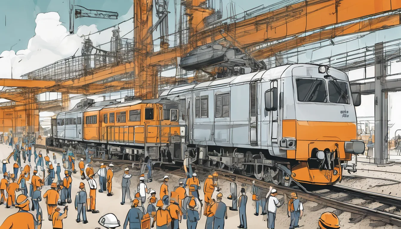 Ilustração sobre Como escolher a melhor Pós-Graduação em Engenharia Ferroviária