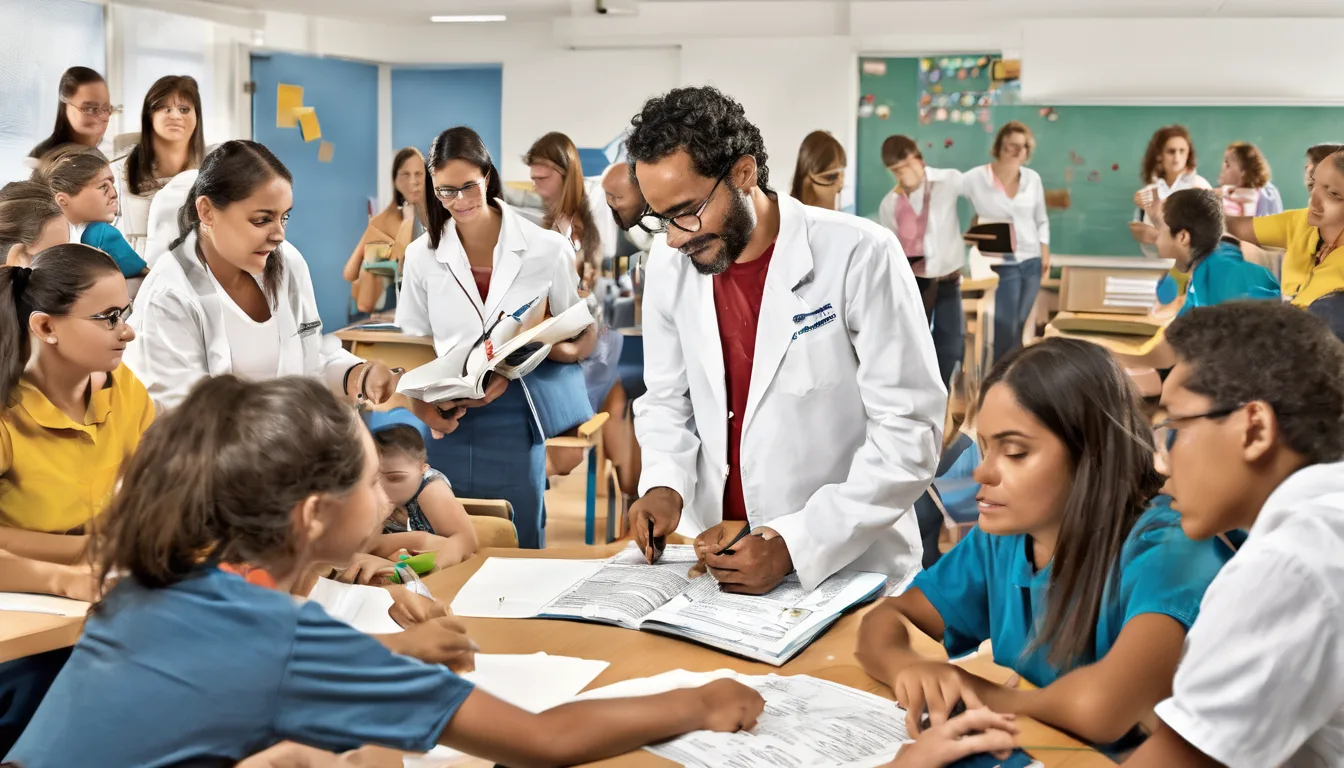 Ilustração sobre Formação de Docentes: tendências, desafios e oportunidades para especialistas