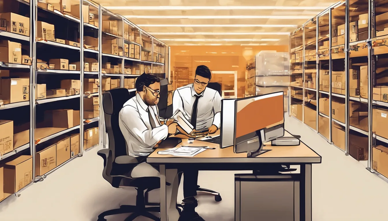 Ilustração sobre Grade curricular da Pós-Graduação em Gestão de Estoques e Logística em E-Commerce