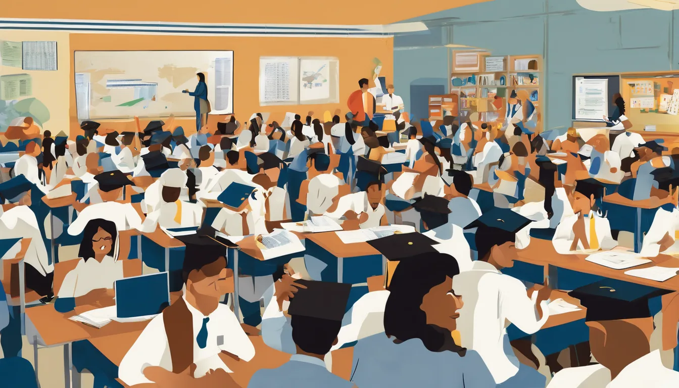 Ilustração sobre Mercado de trabalho para quem tem Pós-Graduação em Gestão Educacional: Direção, Coordenação e Supervisão