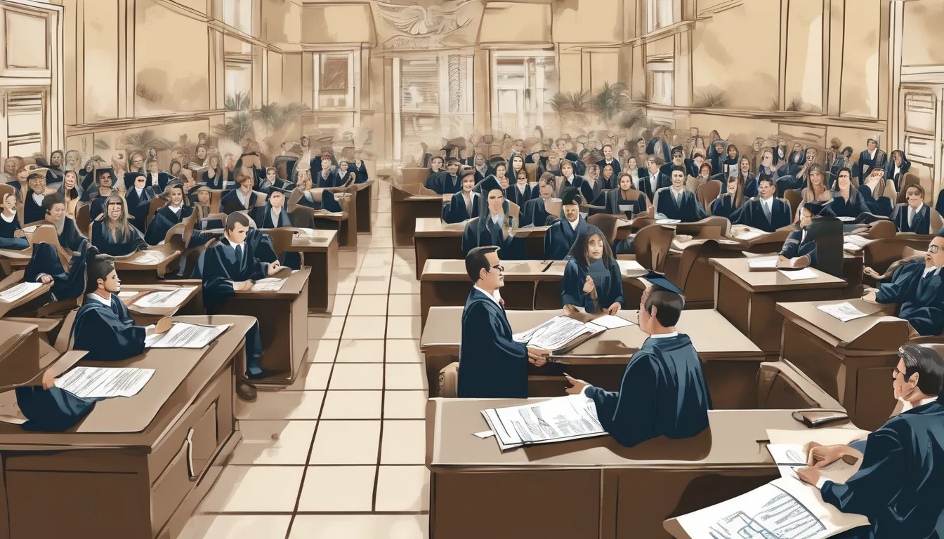 Ilustração sobre Pós-Graduação em Gestão de Organizações do Poder Judiciário e do Ministério Público