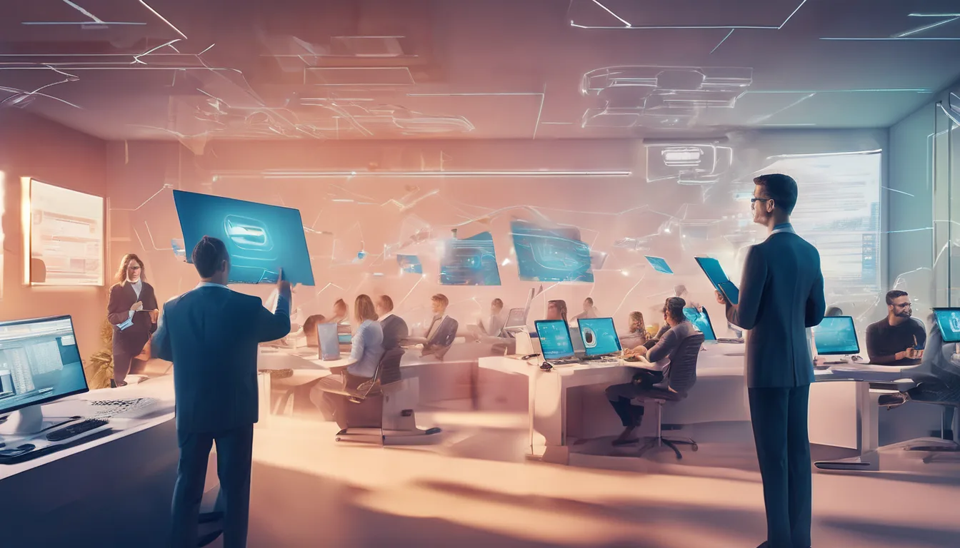 Ilustração sobre Pós-Graduação em Liderança e Gestão em Tecnologia