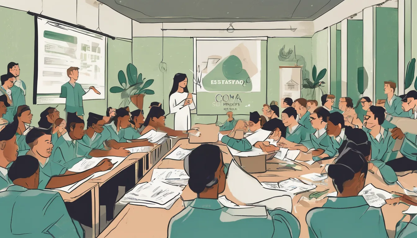 Ilustração sobre Como escolher a melhor pós-graduação em Master em ESG e Gestão Estratégica da Sustentabilidade