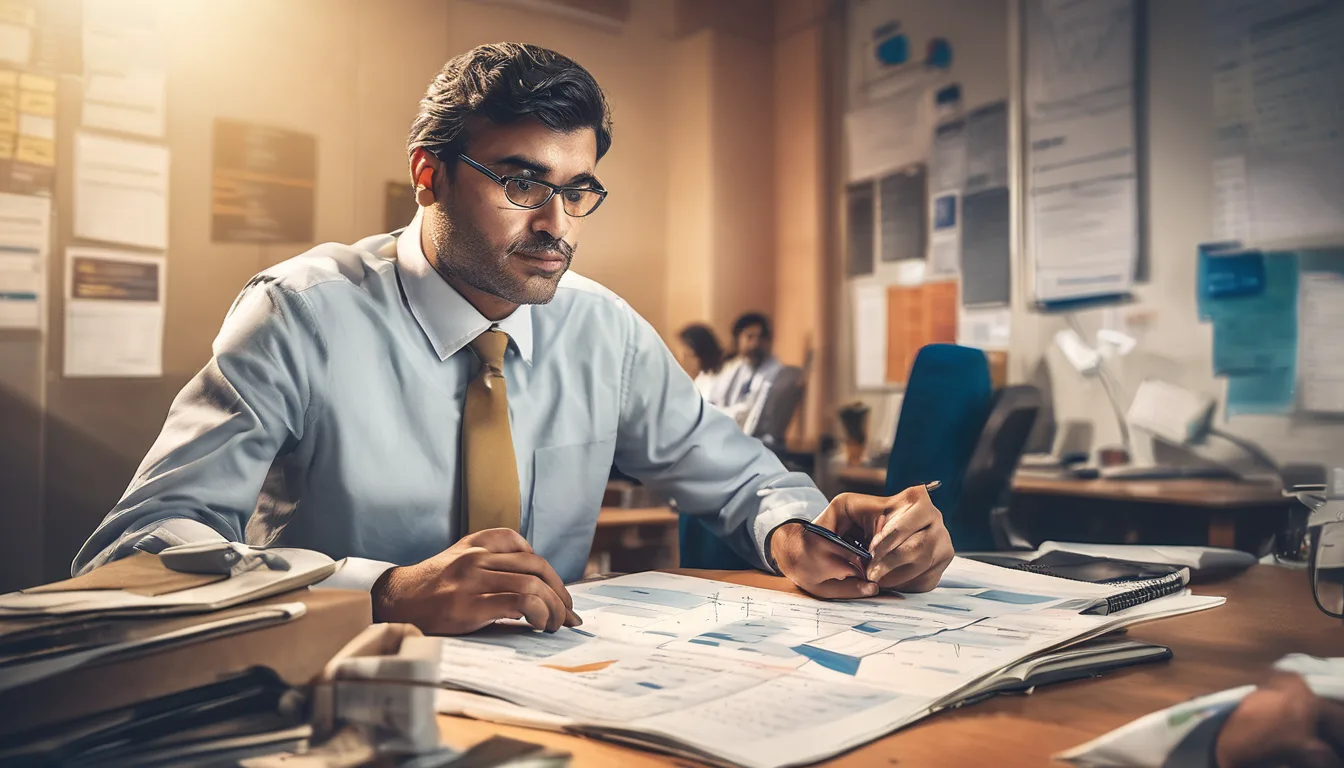 Ilustração sobre Mercado de trabalho para quem tem Pós-Graduação em Matemática Financeira e Estatística