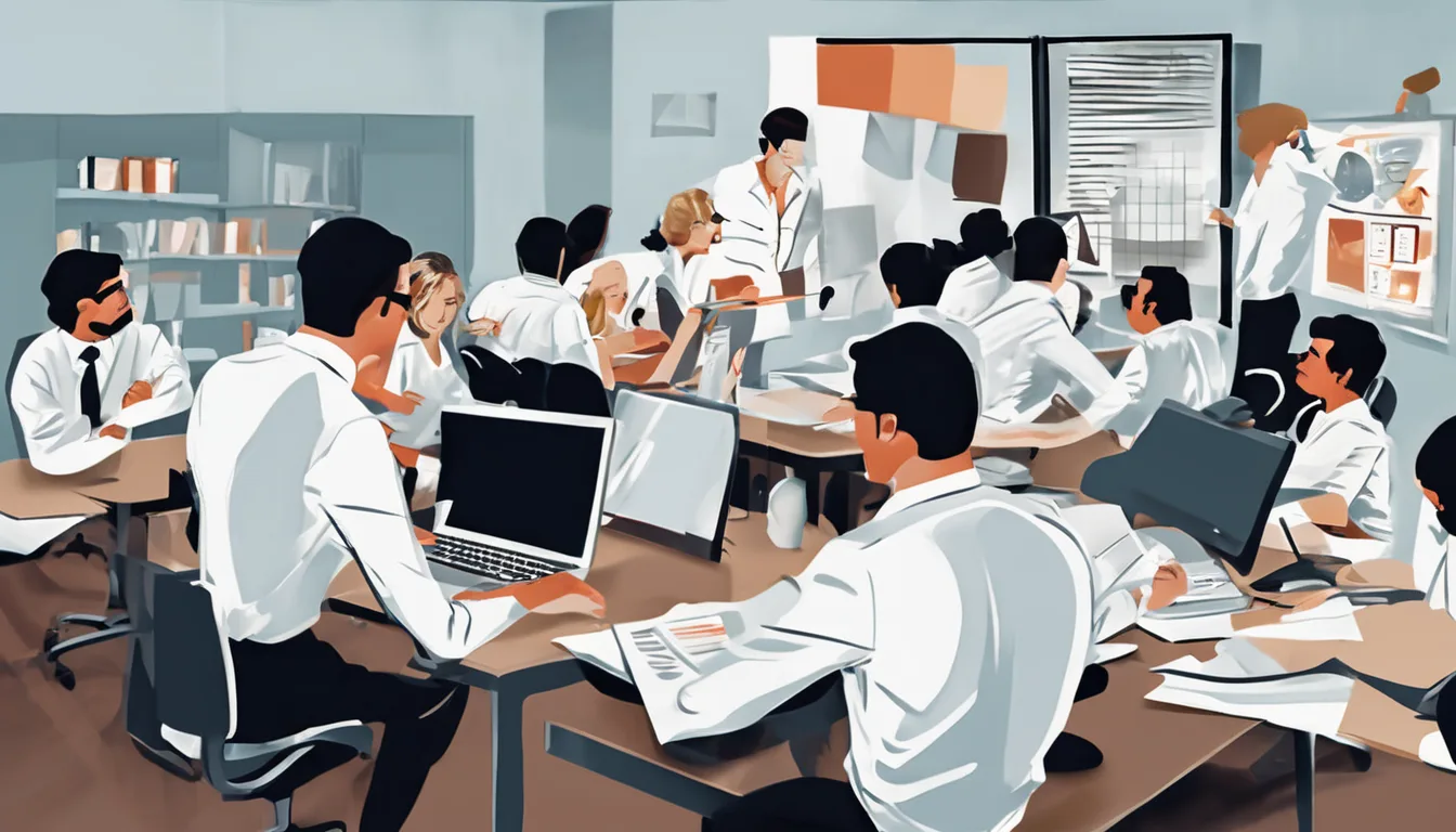 Ilustração sobre Mercado de trabalho para quem tem Pós-Graduação em Psicologia de Grupo e Desenvolvimento de Equipes