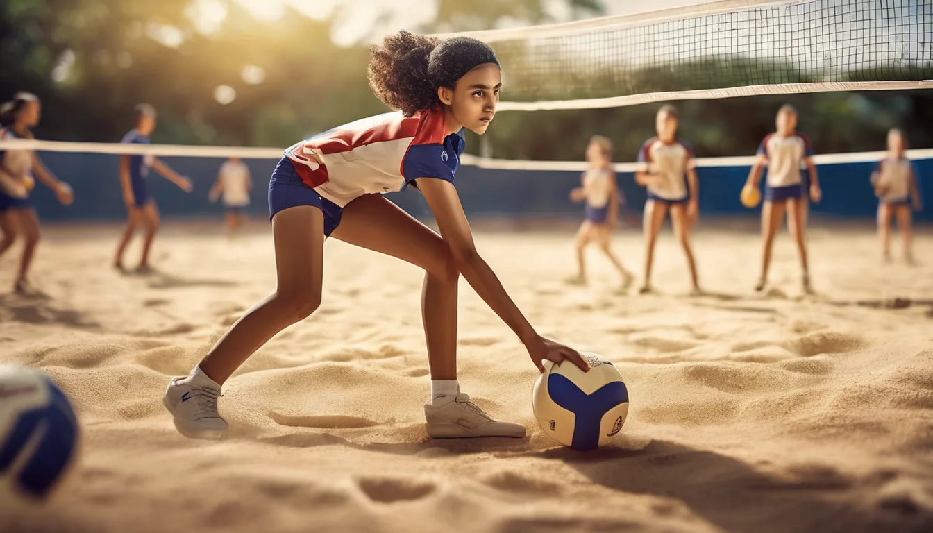 Ilustração sobre Pós-Graduação em Voleibol